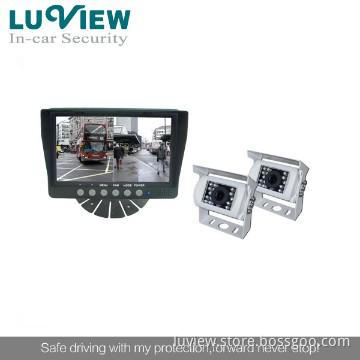 Best price 12/24 volt Long vehicles rear view monitor system